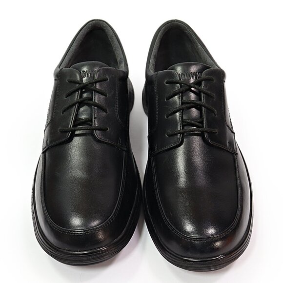 Anodyne No 12 Mens Casual Shoe Oxford Orthopedic Black Leather Extra Depth 11.5M main image 7